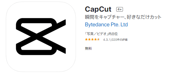 CapCutをレビュー